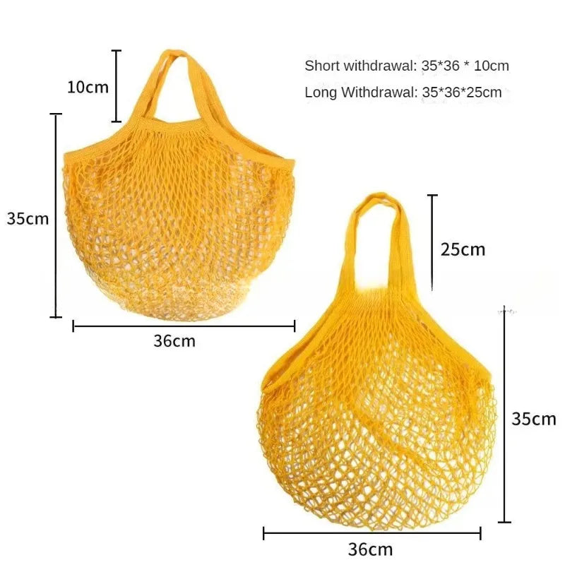 Eco-Friendly Mesh Grocery Tote Bag