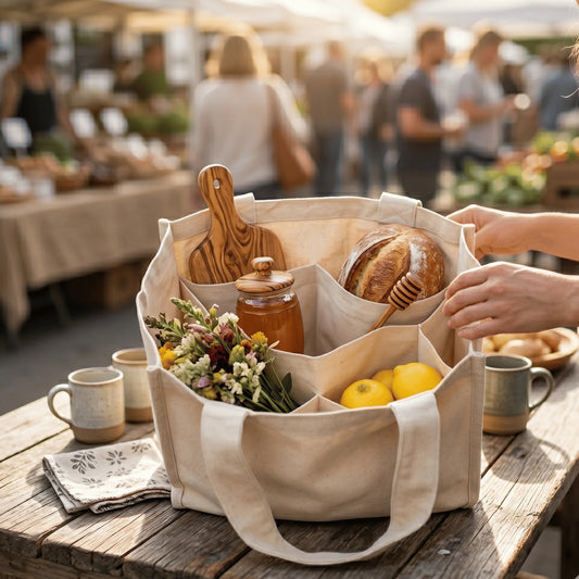 Organic Cotton Mesh Grocery Bag