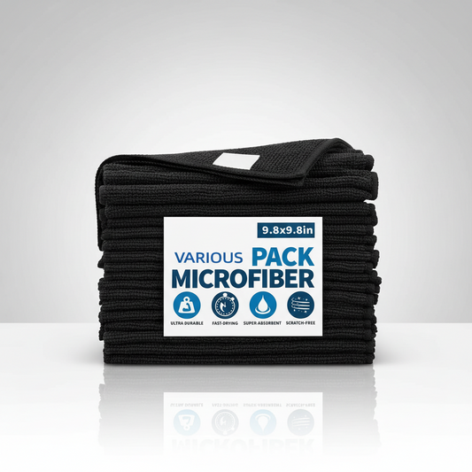 Reusable Microfiber Cleaning Cloth Set