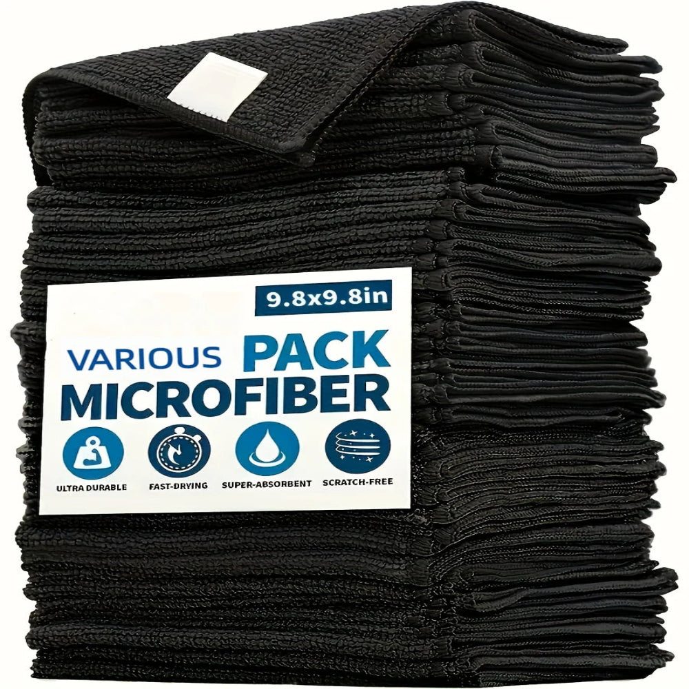 Reusable Microfiber Cleaning Cloth Set