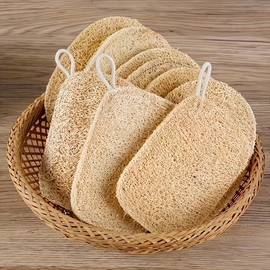 Natural Loofah Exfoliating Sponge
